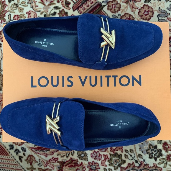 Louis Vuitton Upper Case Suede Flat 